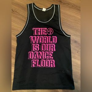 Black Zumba Jersey Top